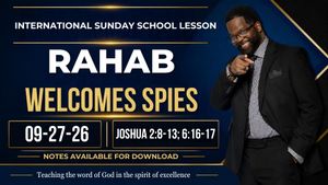 Rahab Welcomes Spies