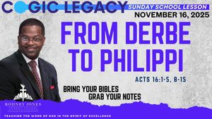 From Derbe to Philippi