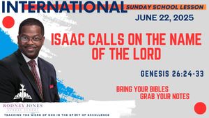 Isaac Calls on the name of the LORD