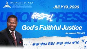 God's Faithful Justice