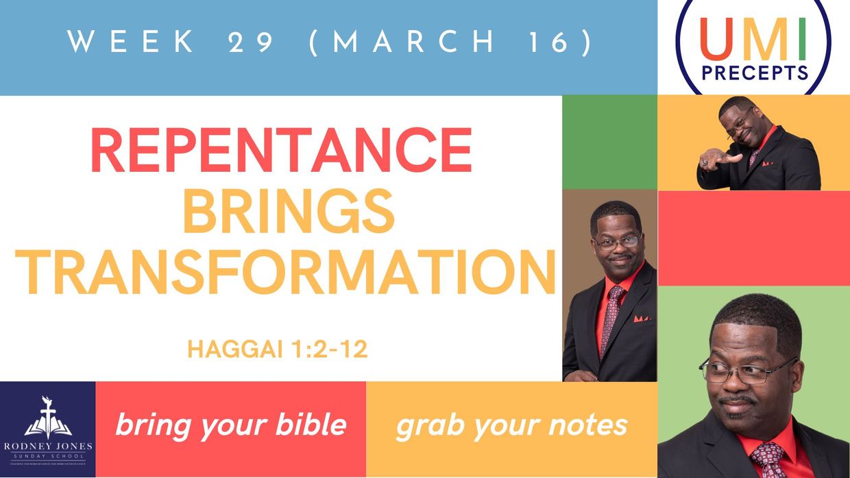 Repentance Brings Transformation