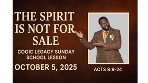 The Spirit is not For Sale
