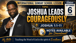 Joshua Leads Courageously
