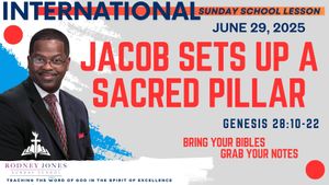 Jacob Sets Up A Sacred Pillar