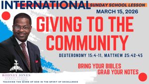 Giving to the community