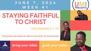 Staying faithful to Christ