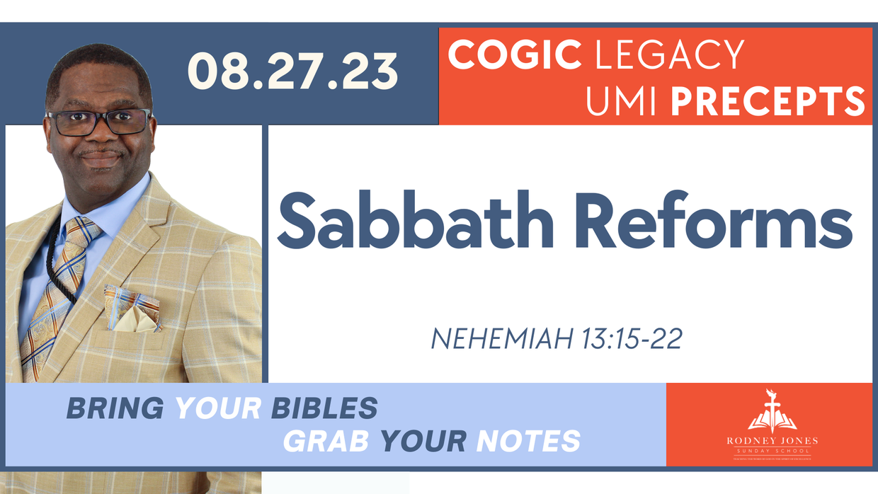 Sabbath Reforms