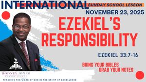 Ezekiel&#x27;s Responsibility