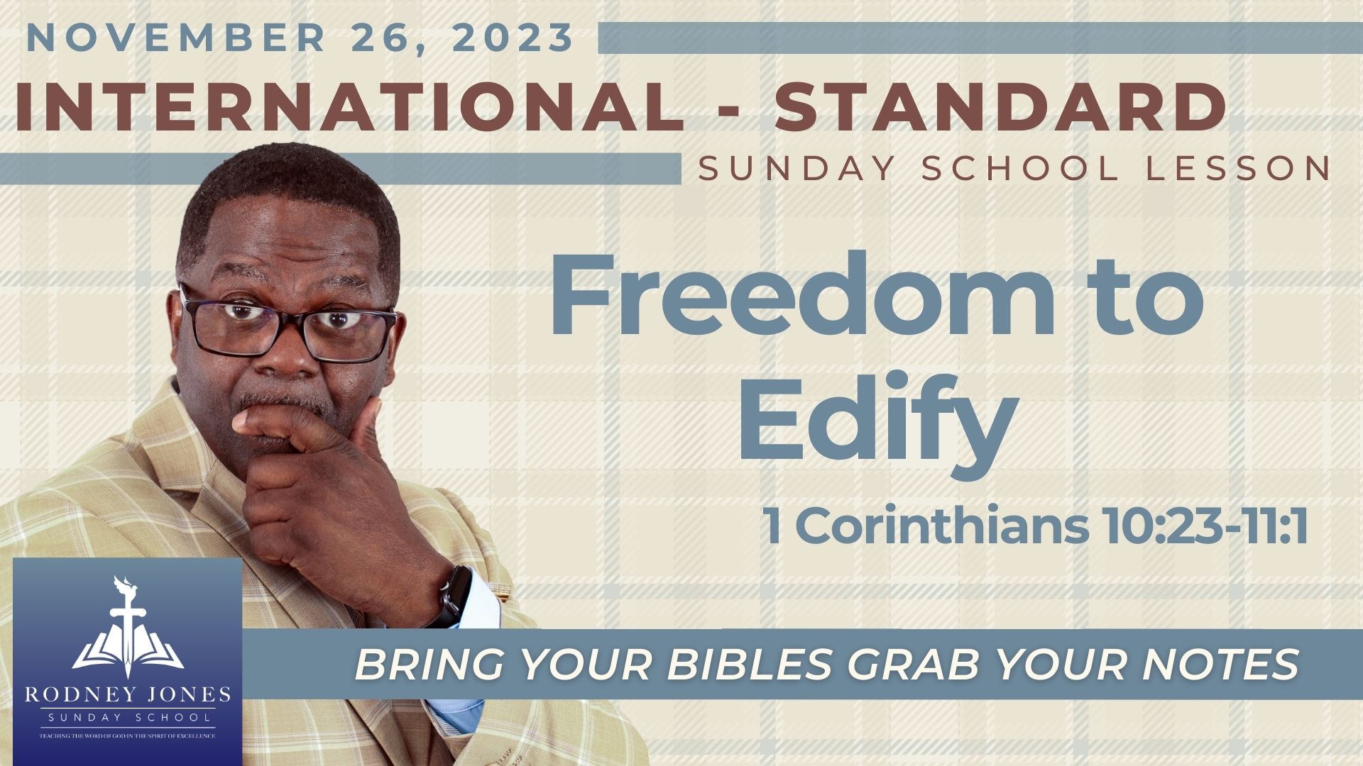 Freedom to Edify
