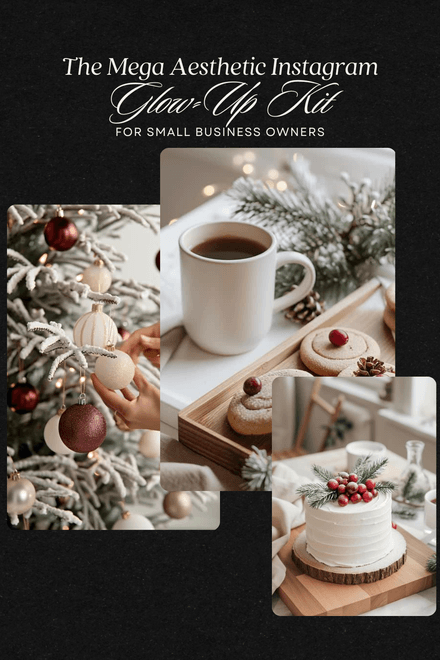 The Aesthetic Mega Instagram Glow-Up Kit - The Ultimate Content Kit for Small Business Owners