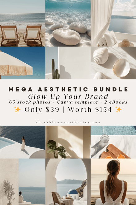 The Aesthetic Mega Instagram Glow-Up Kit - The Ultimate Content Kit for Coaches &amp; Creators