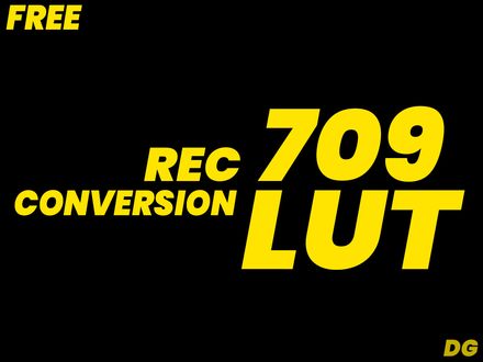 FREE - REC 709 - Conversion LUT