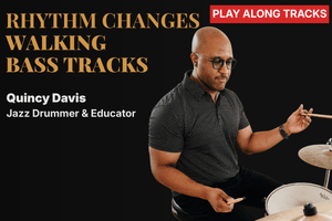Walking Bass Play Along Tracks - RHYTHM CHANGES