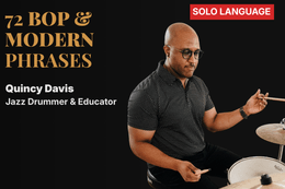 Drum Set Solo Vocabulary Vol. 2 - Bop and Modern Phrases