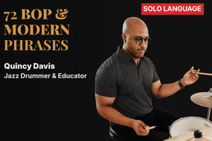 Drum Set Solo Vocabulary Vol. 2 - Bop and Modern Phrases