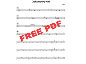 Orchestrating Hits – Free PDF for Drummers