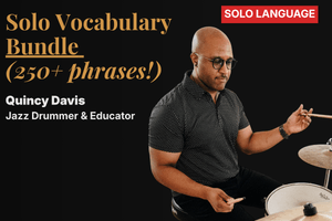 The Complete Drum Set Solo Vocabulary Collection (over 250 phrases!)