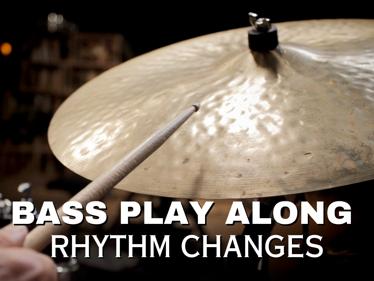 Walking Bass Play Along Tracks RHYTHM CHANGES