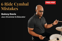 6 Ride Cymbal Mistakes