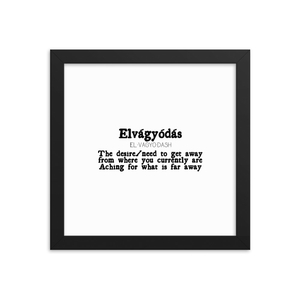 Elvágyódás