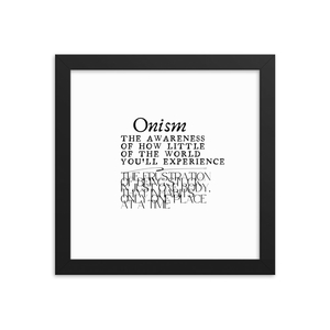 Onism
