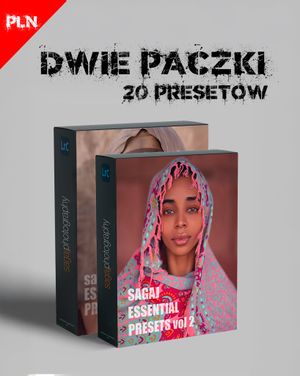 Dwupak Sagaj Essential LR Presets (PLN)