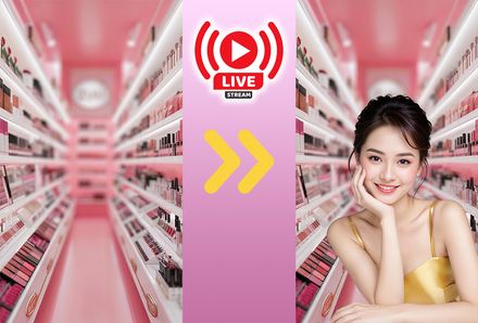 Livestream Background Cosmetic 11