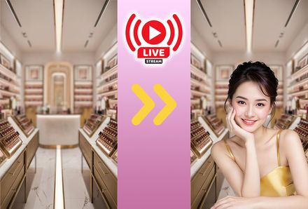 Livestream Background Cosmetic 04