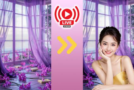 Livestream Background Cosmetic 13