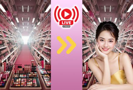 Livestream Background Cosmetic 08