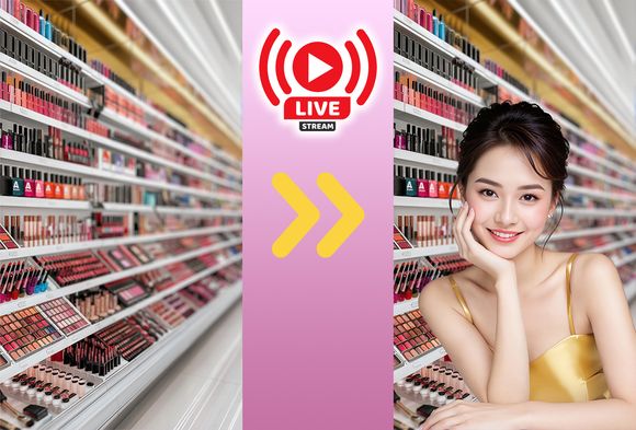 Livestream Background Cosmetic 09