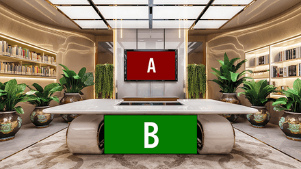 vMix 3D Virtual Set - Boss Office 06