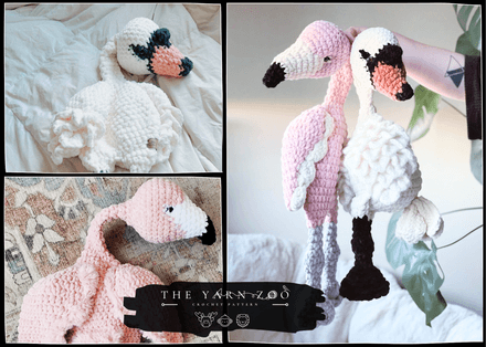 Saray the Swan / Flick the Flamingo