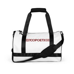 The POETIC gym bag / Black &amp; Red