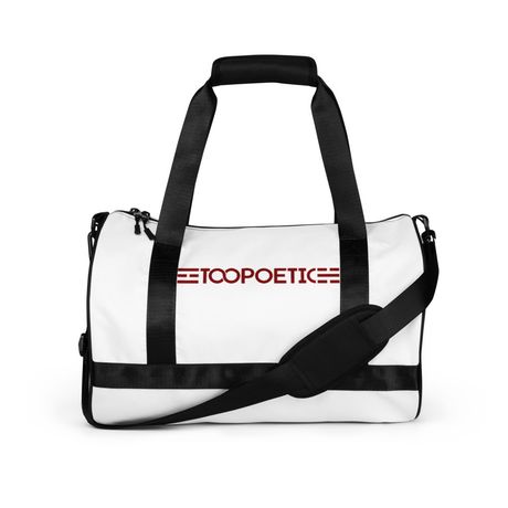The POETIC gym bag / Black &amp; Red