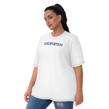 The POETIC T-shirt / Black &amp; Blue
