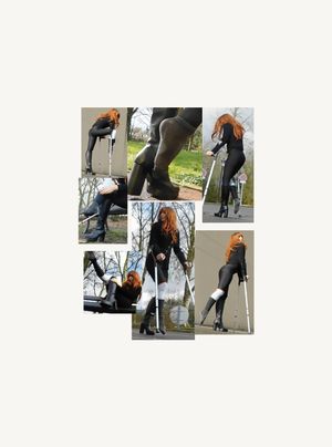 786 Sprain and crutches 