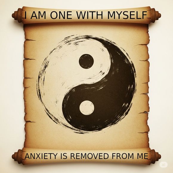 Anxiety Removal Ying and Yang Picture