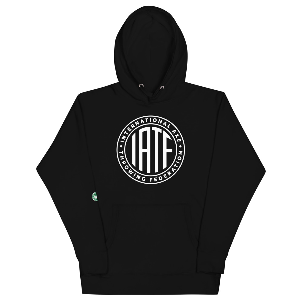 IATF Logo Hoodie - Black
