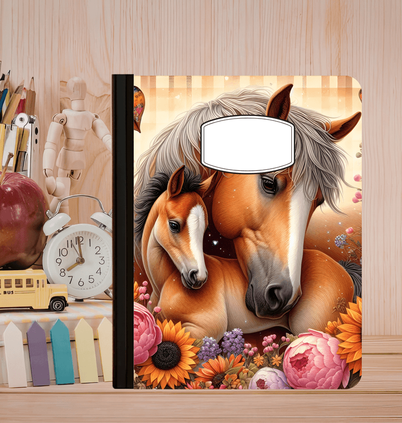 Holographic Horses Composition Notebook