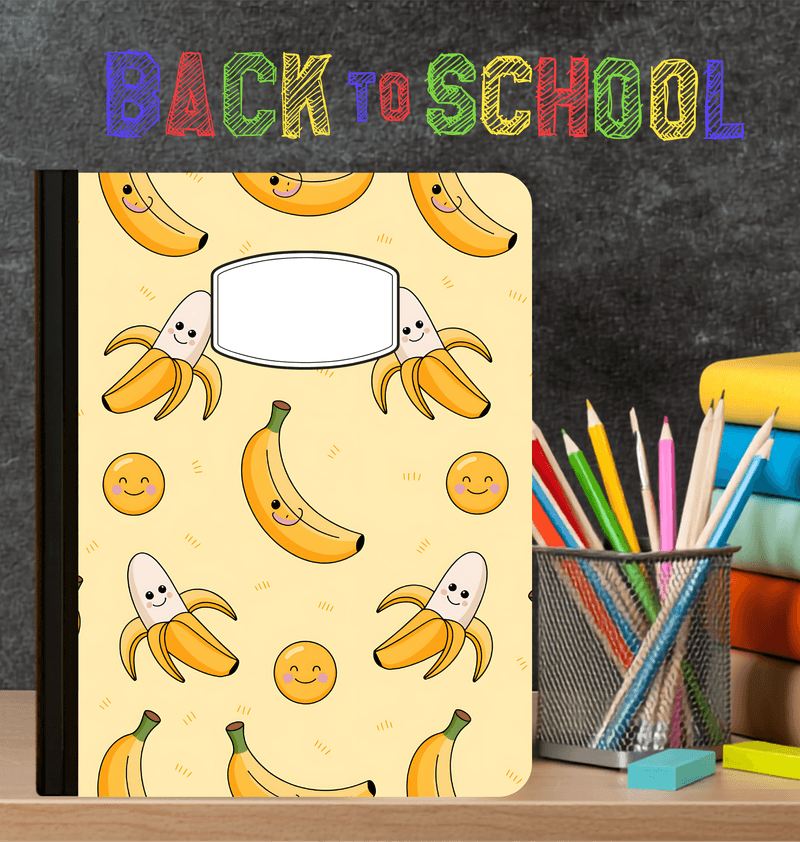 Holographic Banana Composition Notebook
