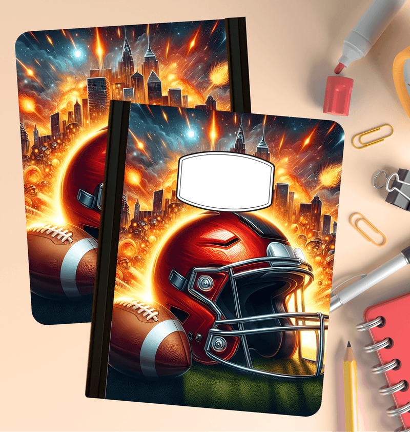 Holographic Friday Night Lights Composition Notebook