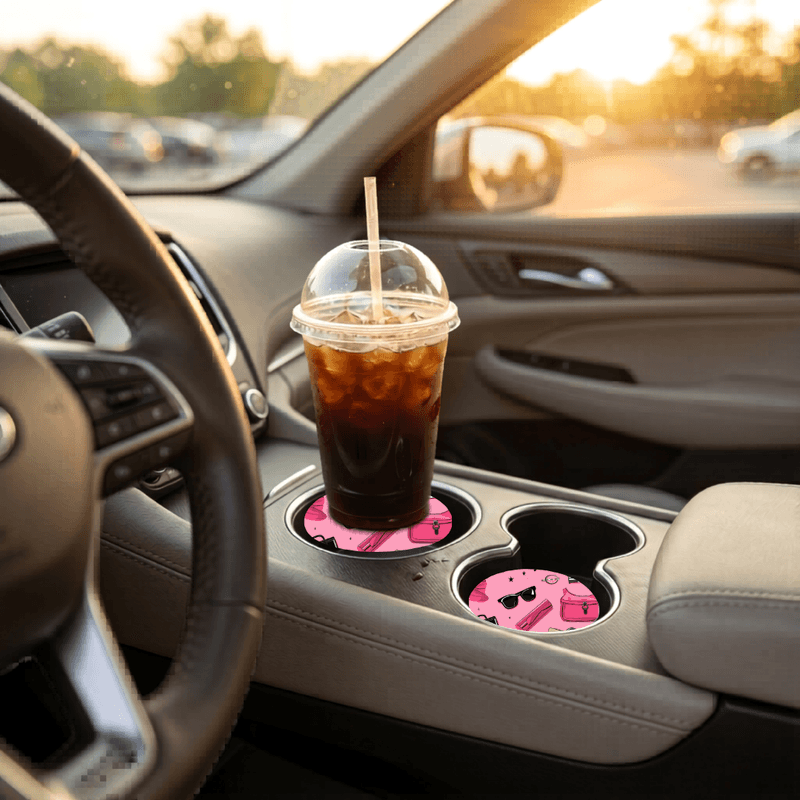 Car Coasters Diva set of 2