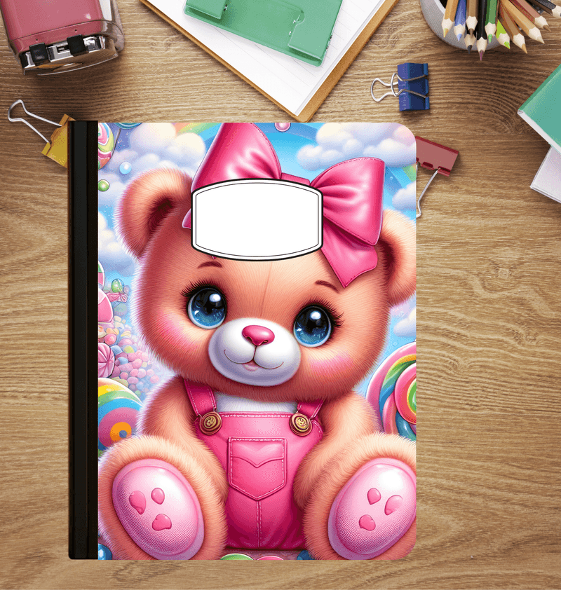 Holographic Sweet Dreams Composition Notebook