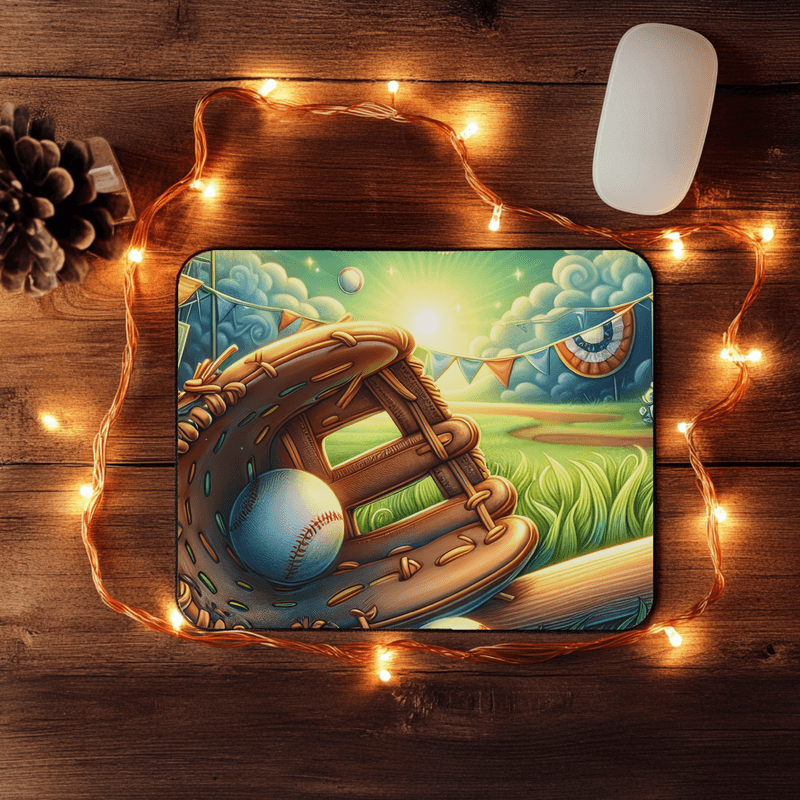 Mouse Pad Baseball Game