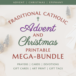 Advent &amp; Christmas MEGA BUNDLE - Prayers, Devotions, Activities, Art and Gifting