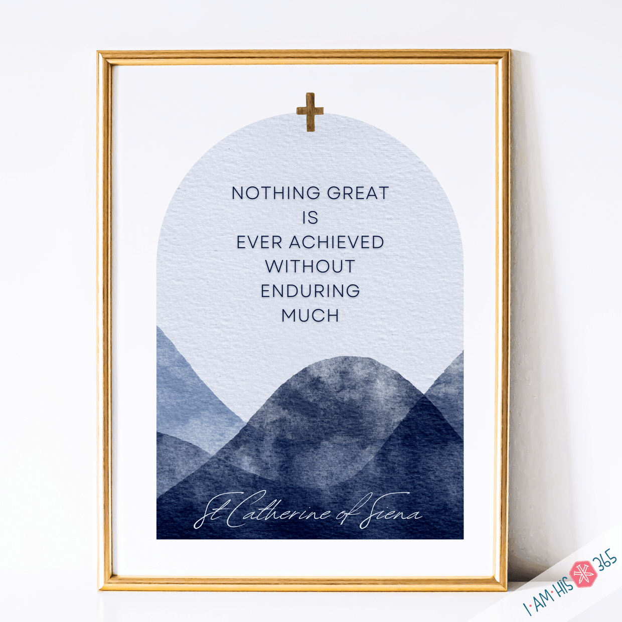 St. Catherine of Siena Catholic Saint Art Print - Catholic Printable ...