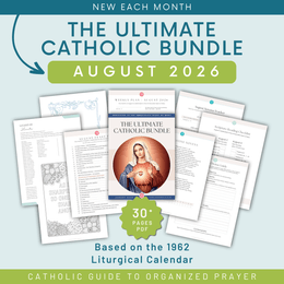 The Ultimate Catholic Bundle - Monthly Subscription - New Each Month