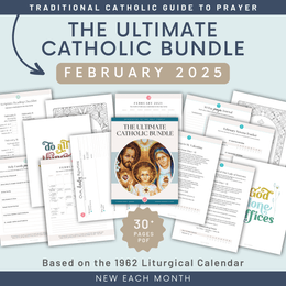 The Ultimate Catholic Bundle - Monthly Subscription - New Each Month