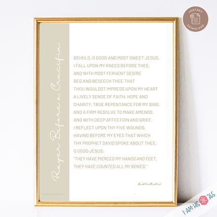 Printable Traditional Catholic Daily Planner &amp; Prayer